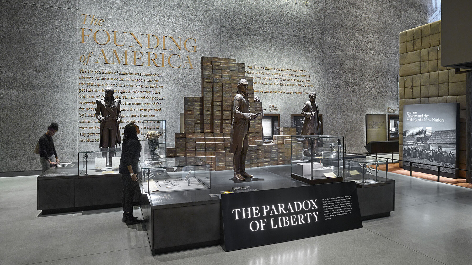 The Paradox of Liberty exhibit
