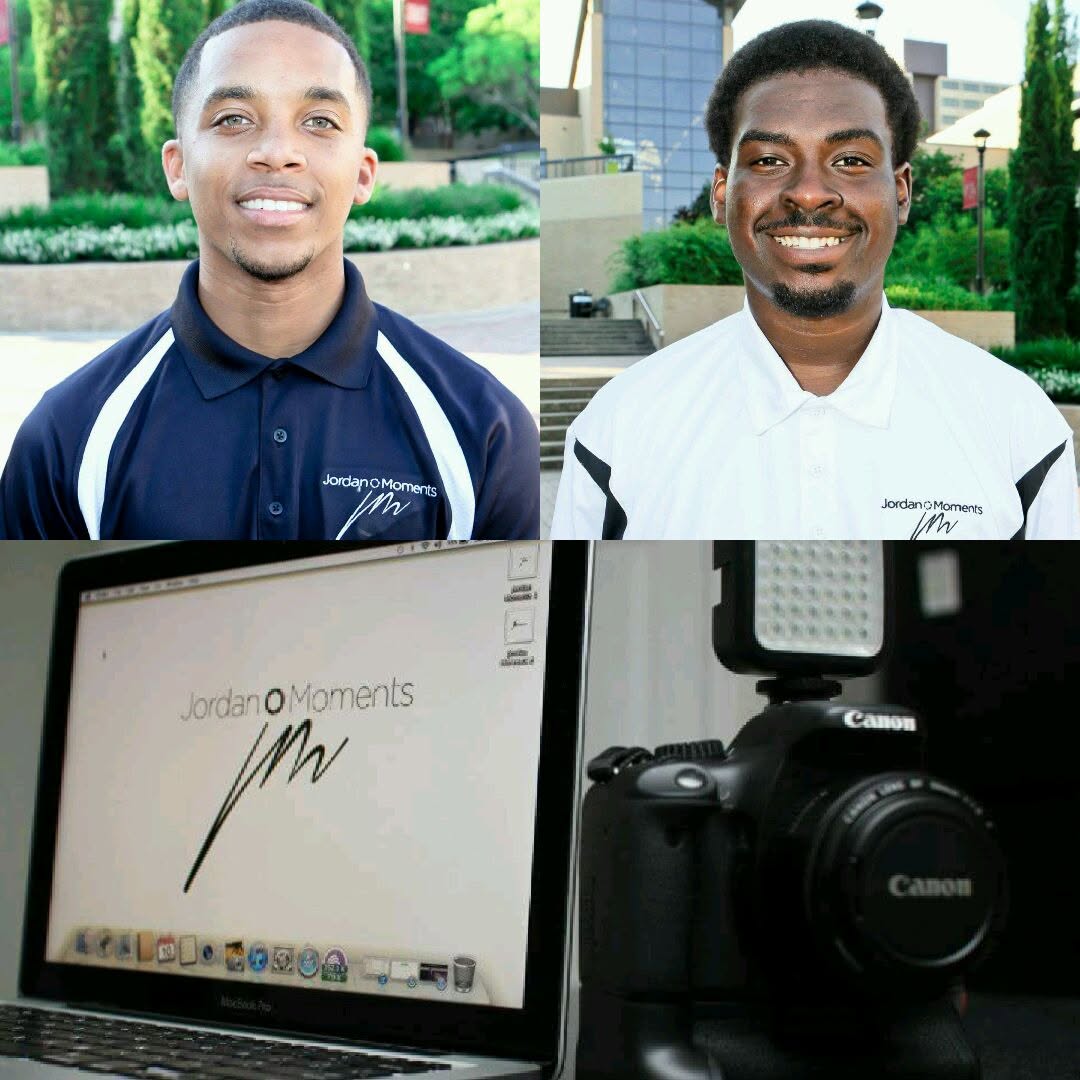 Jordan Hyde & Jordan Thomas-Bridgewater — the founders of Jordan Moments
